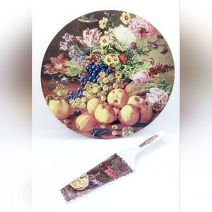 Vintage Formalities By Baum Bros Fine Bohemian Porcelain 10.5” Serving Plate Set